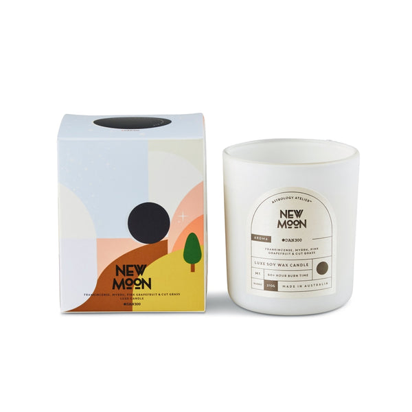 ASTROLOGY ATELIER™ LUXE CANDLE - NEW MOON*