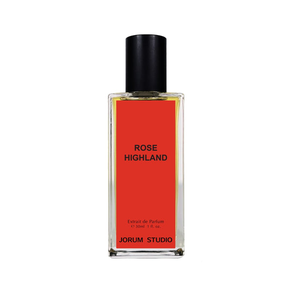 Jorum Rose Highland fragrance perfume bottle